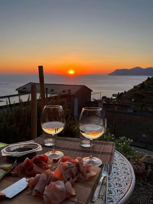 Sunset Manarola Lejlighed Eksteriør billede