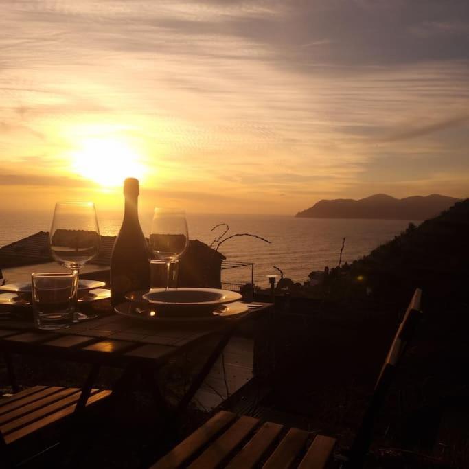 Sunset Manarola Lejlighed Eksteriør billede